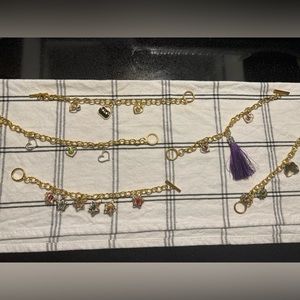 Handmade charm bracelets